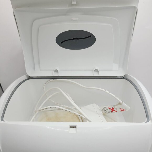 Lionheart Wipes Warmer W/ 3 Pads & Power Cord Baby Care White Tested Working - Picture 4 of 11
